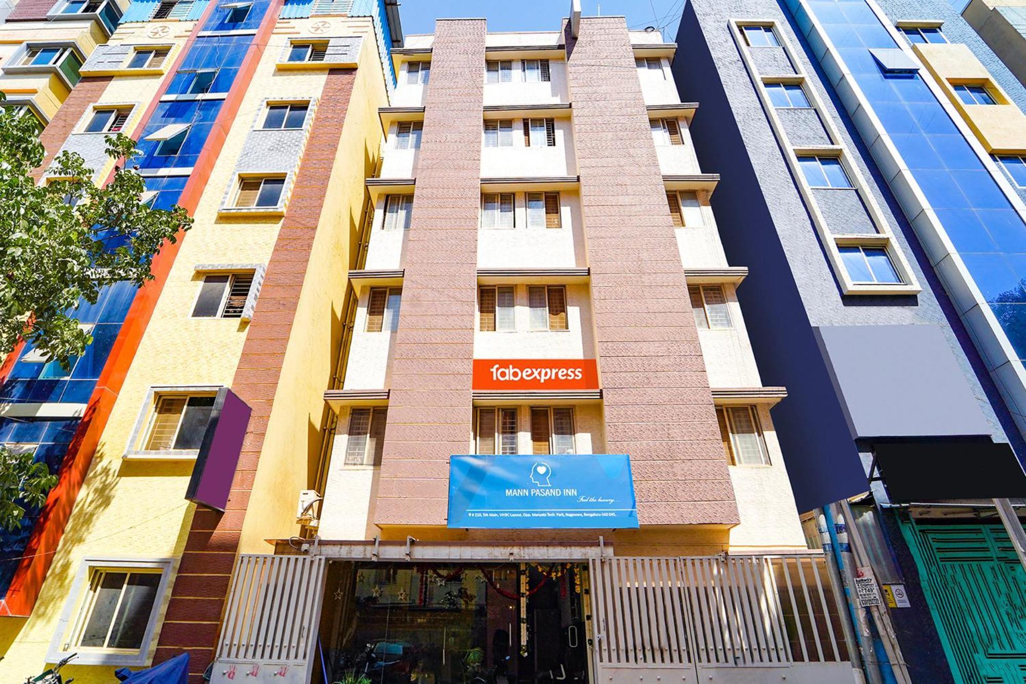 Mann Pasand Inn Feel The Luxury Bangalore Exterior photo